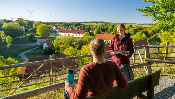 Blick auf das Kloster Dalheim bei Lichtenau © Teutoburger Wald Tourismus / D. Ketz